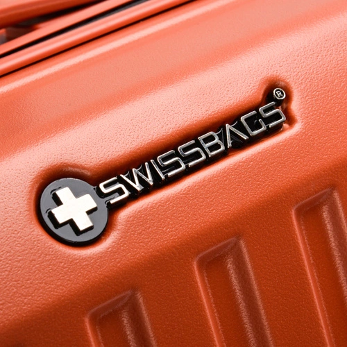 Large Suitcase SwissBags Cosmos 75cm Dark orange