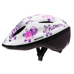 Kask rowerowy dla dzieci Meteor MV5-2 S 48-52 cm biały