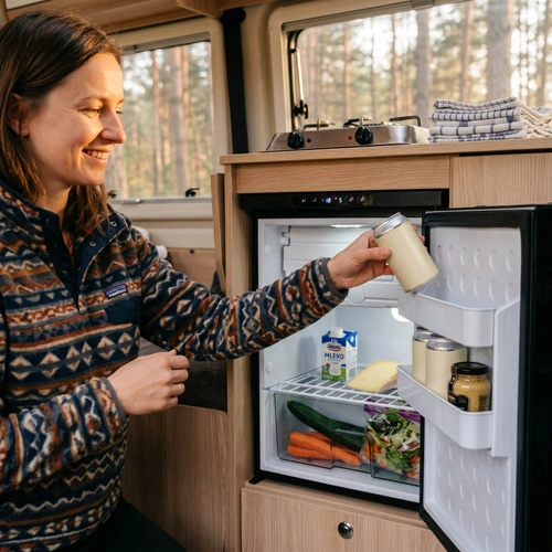Meteor Compressor Fridge CR65X