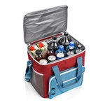 Torba termiczna Meteor Frosty 30 l niebieski/czerwony