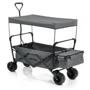 Wózek transportowy z daszkiem Meteor XR-100 szary