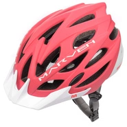Kask rowerowy Meteor Marven S 52-56 cm koralowy /biały