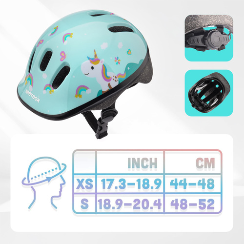 Kask rowerowy dla dzieci Meteor KS06 S 48-52 cm Pony