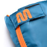 Sleeping bag Meteor Dreamer L dark turquoise/ orange