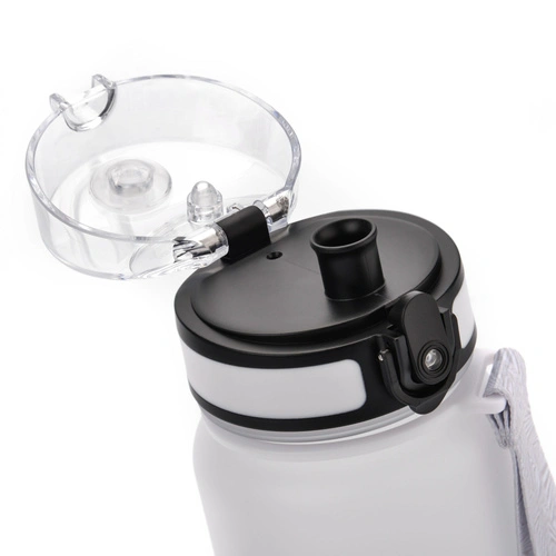 Sports water bottle Meteor 650 ml white