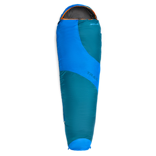 Meteor Sleeping bag Trail blue/navy blue