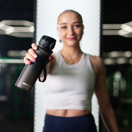 Sports water bottle Meteor 650 ml black