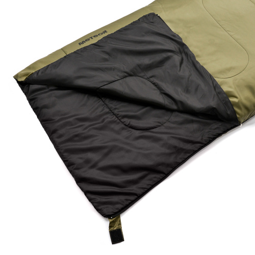 Sleeping bag Meteor Dreamer L  olive/black