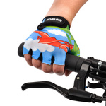 Rękawiczki rowerowe Meteor Kids S Dinosaur