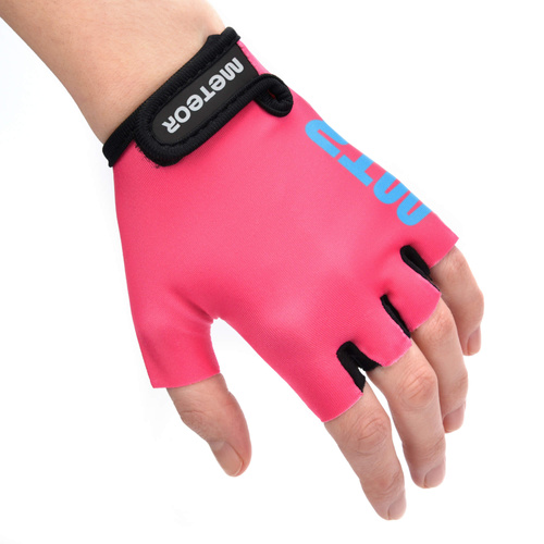 Cycling gloves Meteor Kids XS One pink