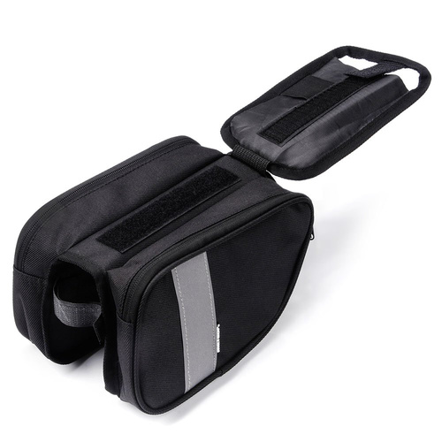 Bicycle top tube bag with mobile phone pocket Meteor Torys