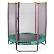 Trampoline  for kids Meteor TRP-60 140 cm mint/pink