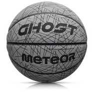Piłka do koszykówki Meteor Ghost odblaskowy biały 7