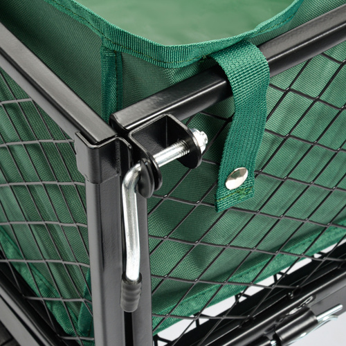 Meteor steel cart TW-100 green