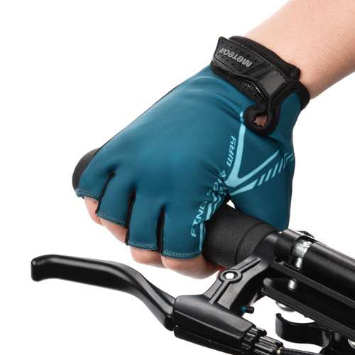 Bike gloves Meteor  MX11 S dark blue/light blue