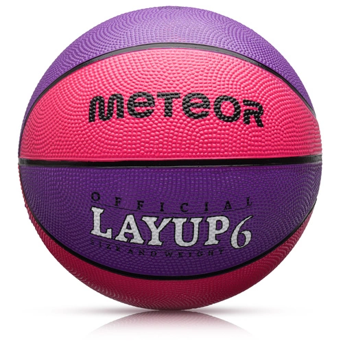 Basketball Meteor Layup 6 pink/purple