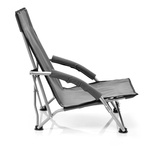 Beach deck chair  Meteor Coast gray