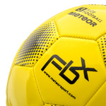 Piłka nożna Meteor FBX 3 neonowy żółty