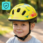 Kask rowerowy dla dzieci Meteor KS06 S 48-52 cm Dino
