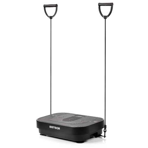 Platforma wibracyjna do ćwiczeń Meteor – pilot, gumy oporowe, udźwig 160 kg