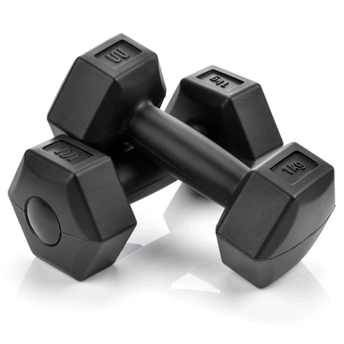 Cement dumbbell set 2x1 kg Meteor