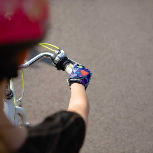 Meteor Kids XS Hearts cycling gloves