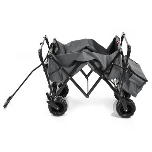 Wózek transportowy z daszkiem Meteor XR-100 szary