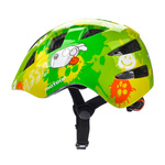 Kask rowerowy dla dzieci Meteor PNY11 M 48-53 cm Dogs zielony