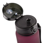 Sports water bottle Meteor 650 ml burgundy