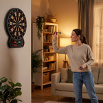 Electronic dartboard Meteor, 27 games, 8 players, 4-LED