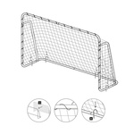 Meteor Football Goal 215x150x90 cm