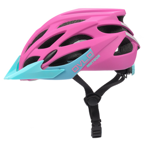 Bike helmet Meteor Ovlo M 55-58 cm pink