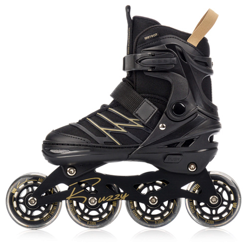 Inline skates Meteor Buzzy M 34-38 black/gold