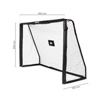 Meteor Football Goal 300x200x120 cm black