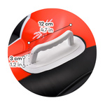 Snow tube Meteor Penguin black/red