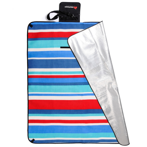 Picnic Blanket Meteor L 120x135 cm navy/red/white