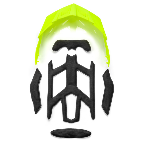 Cycling helmet Meteor Street M 55-58 cm neon yellow