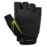 Rękawiczki rowerowe Meteor MX12 S czarny/neonowy żółty