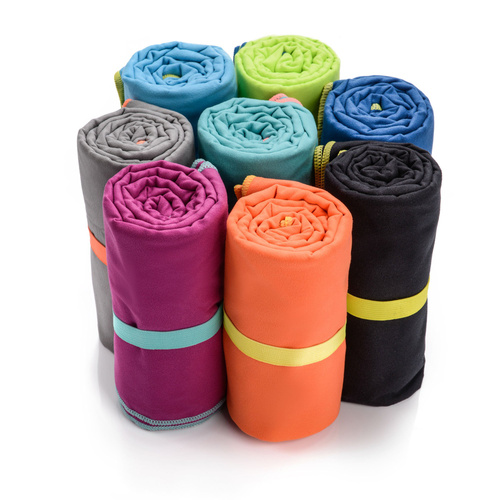 Quick-drying towel Meteor XL 110x175 cm coral
