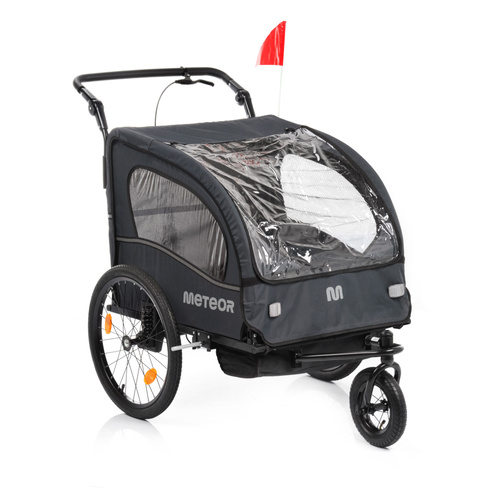 Bike trailer Meteor BX-50 grey