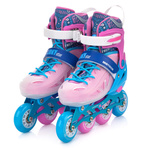 Inline skates Meteor Loky M 34-37 pink/blue