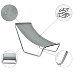 Meteor Slumber beach chair grey