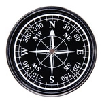 Meteor compass 50 mm round