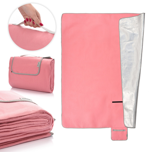 Picnic Blanket Meteor 150x190 cm pink