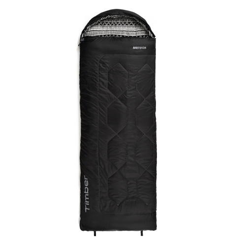 Meteor Sleeping bag Timber cotton black