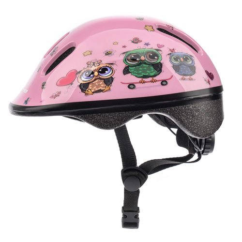 Kids bike helmet KS06 S 48-52 cm Little owl