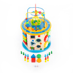 Wooden educational cube