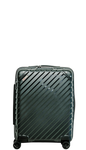Walizka kabinowa SwissBags Diamond cut 55 cm metaliczny czarny
