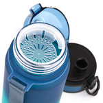 Sports water bottle Meteor 350 ml blue/turquoise