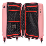 SwissBags Tourist Cabin Suitcase 55cm Pink